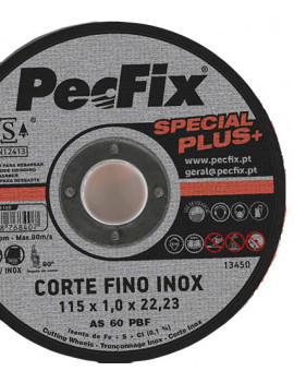 DISCO C/INOX PECFIX 115X1MM