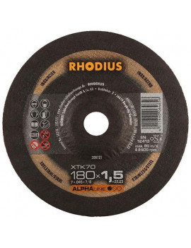 DISCO C/INOX RHODIUS 180X1.5MM ALPHA XTK70