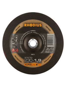 DISCO CORTE INOX 230X1.9MM  RHODIUS 