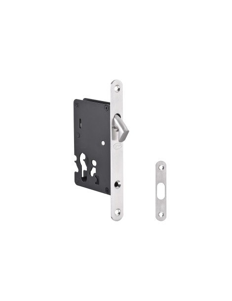 FECHADURA PORTA CORRER C/GANCHO REF.20.922 INOX