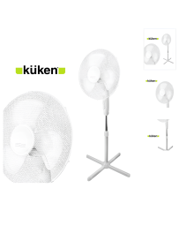 VENTOINHA KUKEN 45W 43CM C/PÉ 3 VELOCIDADES