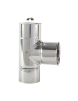 TE INOX 304 100MM C/TAMPA