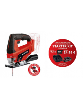 SERRA TICO TICO TC-JS 18 LI- A BATERIA REF:4321209 + STARTER KIT REF:4512097 EINHELL 