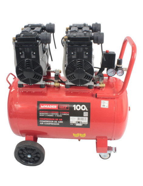 COMPRESSOR DE AR MONOBLOCO 100L MADER REF.09379