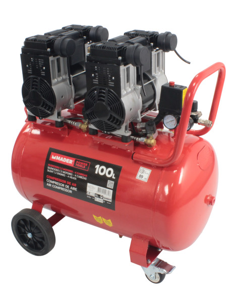 COMPRESSOR DE AR MONOBLOCO 100L MADER REF.09379