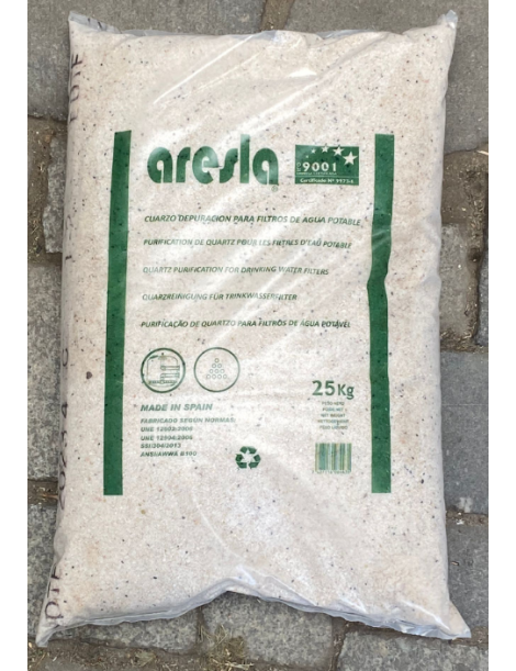 AREIA (1.0-2.0MM) SACO 25KG