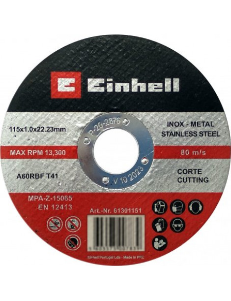 DISCO C/INOX EINHELL 230X1.9MM