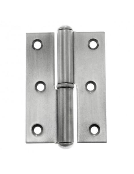 DOBRADIÇA INOX 71 X 2"1/2 DIREITA/ESQUERDA