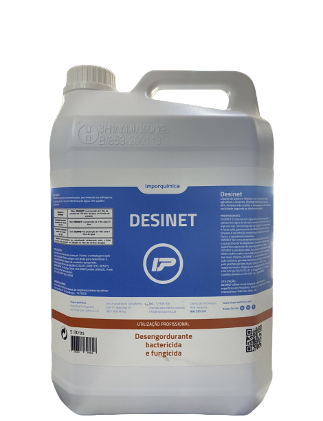 DESINET 5LT (DESENGORDURANTE BATERICIDA E FUNGICIDA)