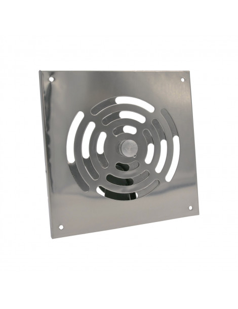 GRELHAS INOX VENTILADOR 15X15 REGULADOR