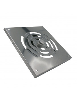 GRELHAS INOX VENTILADOR 15X15 REGULADOR