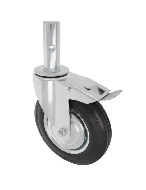 RODA 200 C/TRAVÃO P/ANDAIME