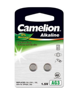 PILHAS AG3/LR41 CAMELION 