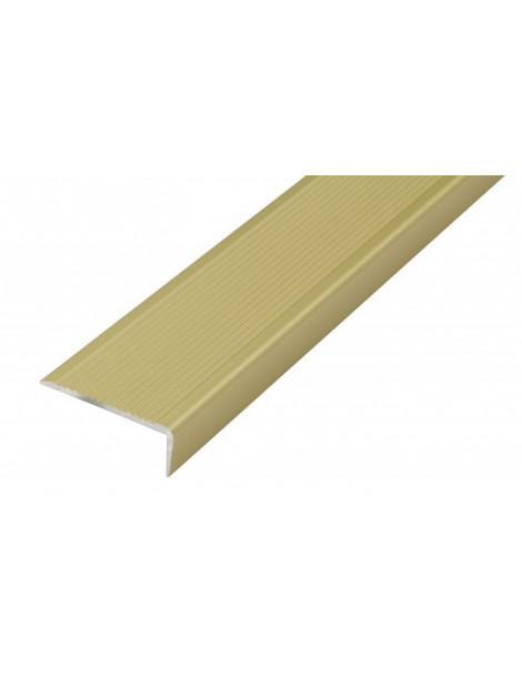 ÂNGULOS DE ESCADA OURO 40X15X2.5MM 1M