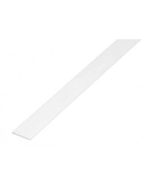 BARRAS DE ALUMÍNIO BRANCO 15X3MM 1M