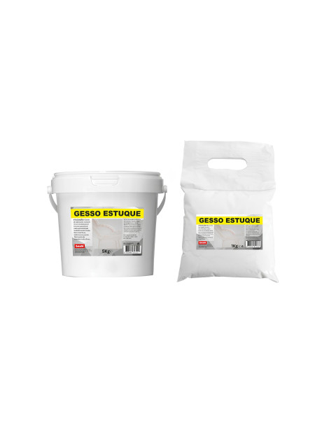 GESSO ESTUQUE SACO 1KG