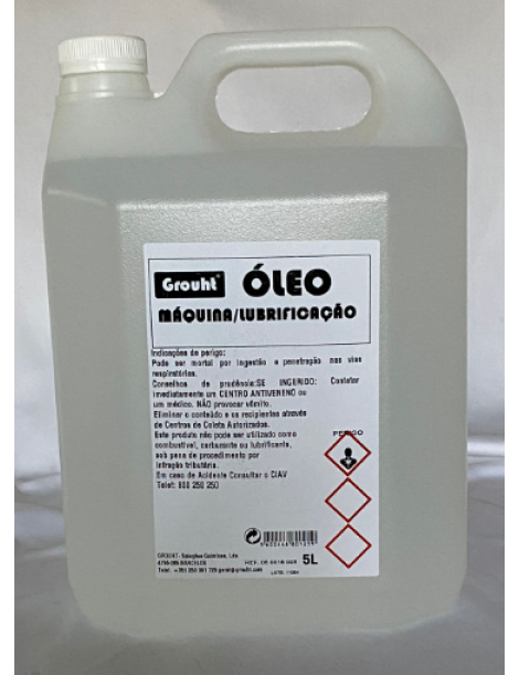 ÓLEO MÁQUINA COSTURA 5LT (LUBRIFICAÇÃO)