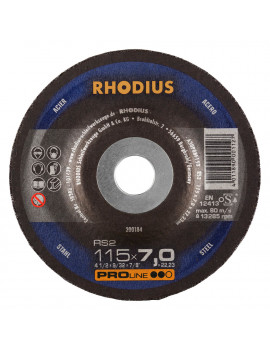 DISCOS REBARBAR RHODIUS 115X7MM PROLINE RS2