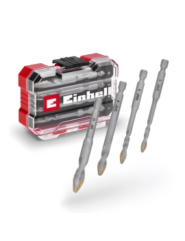 JOGOS BROCAS VIDRO CERÂMICA PROFISSIONAL 4PCS EINHELL