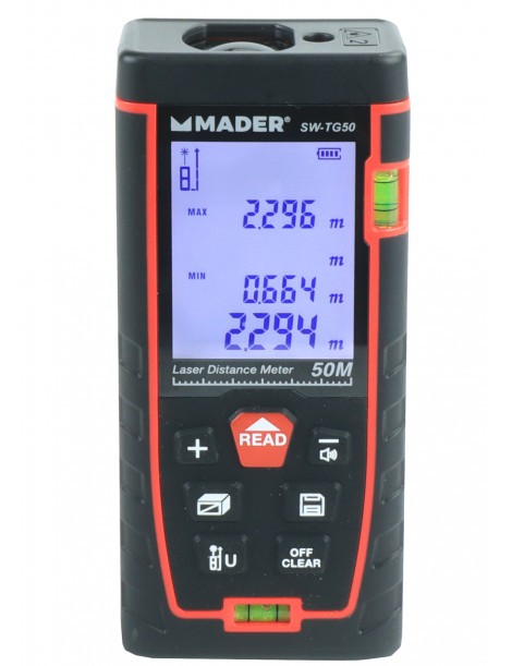 MEDIDOR LASER 50MT MADER REF:84660