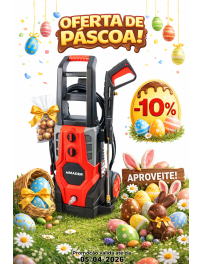 LAVADORA ALTA PRESSÃO MADER 2500W 195BAR