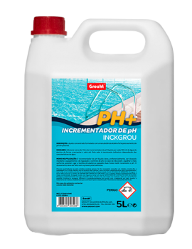 INCREMENTADORES (AUMENTA) PH+ LIQUIDO 5LT PISCINAS INCKGROU