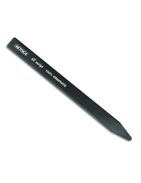 LÁPIS 100% GRAFIT 16CM BLISTER 2 UNID. METRICA 