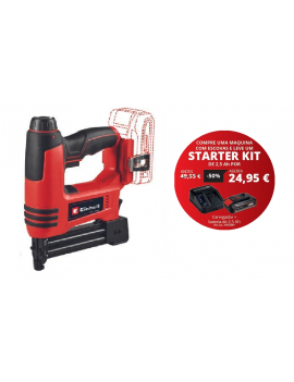 AGRAFADOR PREGADOR TE-CN 18 LI A BATERIA REF:4257790 + STARTER KIT 2.5AH REF:4512097 EINHELL