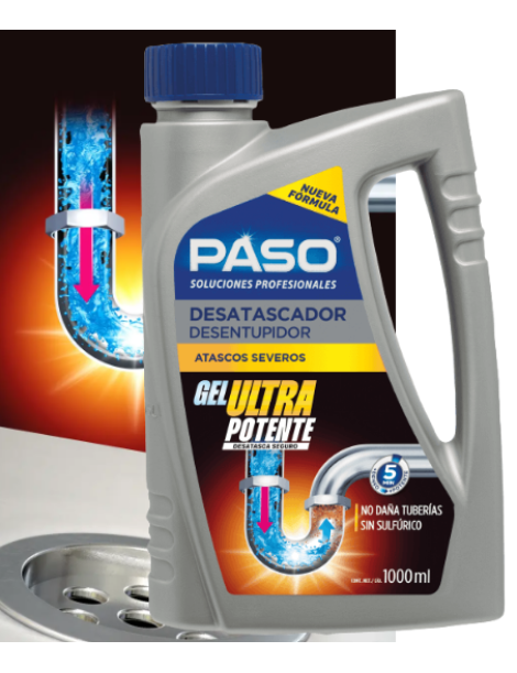 DESENTUPIDORES CANOS 1LT GEL PASO CEYS