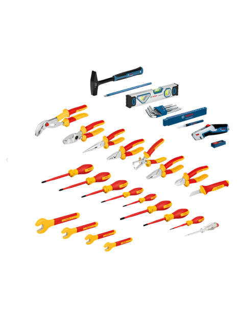 MALA FERRAMENTAS ELETRICISTA 37 PCS BOSCH PROFISSIONAL 