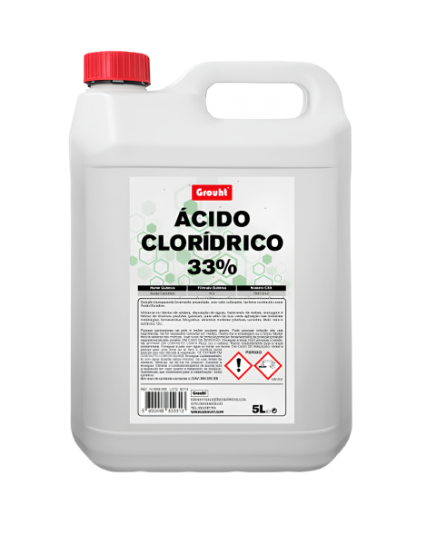ÁCIDO CLORÍDRICO 33% 5LT