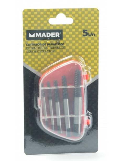 EXTRATOR PARAFUSOS 5PCS MADER REF.61110