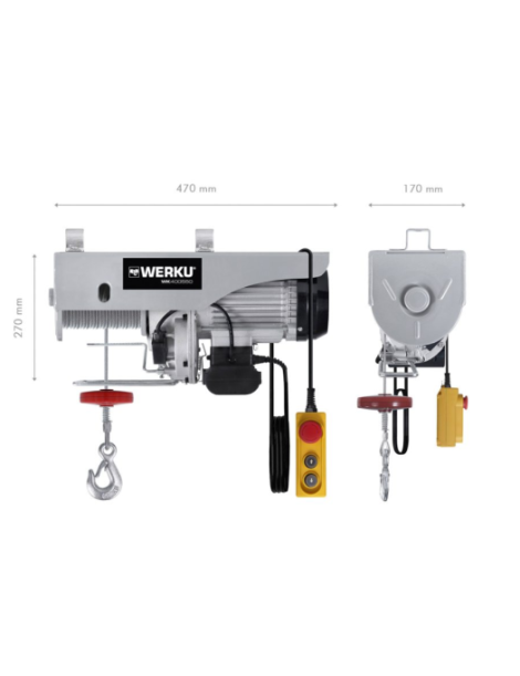 GARIBALDE CABO 500/1000KG WERKU REF.400550