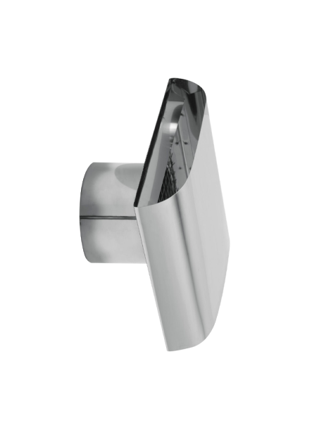 CHAPÉU LATERAL INOX 304 C/8CM 120MM (FACHADA)