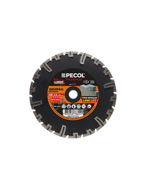 DISCO PRO TURBO MASTERCUT PECOL 230MM