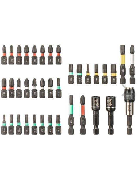 BITS IMPACTO KIT 37PCS KWB REF.49109000