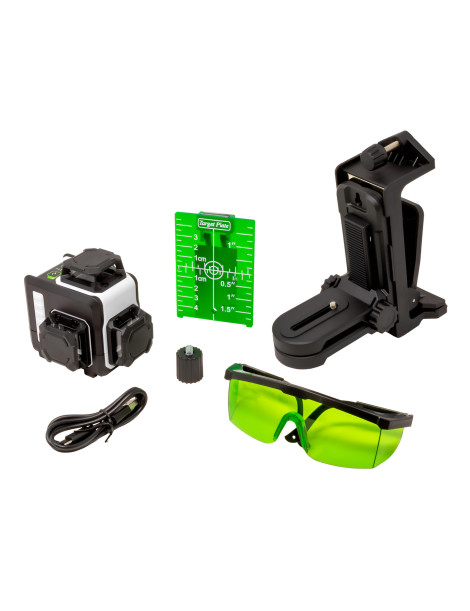 NIVEL LASER MINI 4D 4X360º VERDE AUTONIVELANTE DIGITAL MEDID 