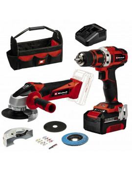 KIT REBARBADORA + BERBEQUIM APARAFUSADOR EINHELL TE-TK 18/2 LI 22 REF:4257240