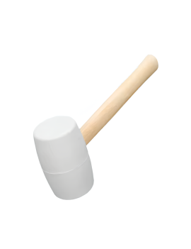 MARTELO BORRACHA 600GRS BRANCO