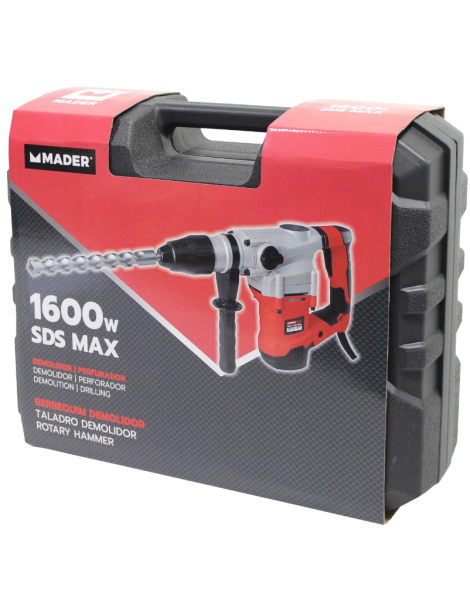 BERBEQUIM 1600W  MARTELO DEMOLIDOR MADER REF.63129