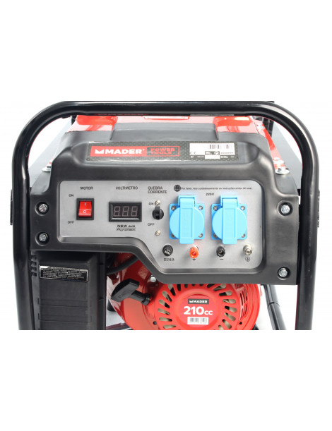 GERADOR MONÓFASICO 3.0KVA 63610 MADER