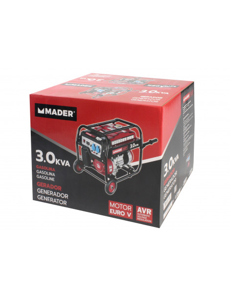 GERADOR MONÓFASICO 3.0KVA 63610 MADER