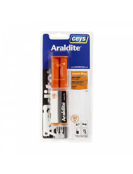 COLAS ARALDITE 90SEG. SERINGA 24ML