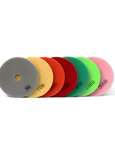 DISCO POLIR FLEXÍVEL G.100 125MM REF.LXV002