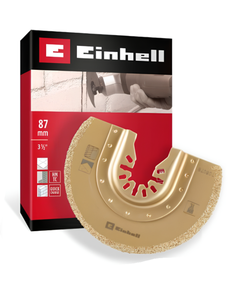 LÂMINA MULTIFERRAMENTAS DIAMANTE 87MM EINHELL 