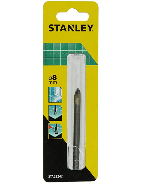 BROCA VIDRO CERÂMICA 8MM STANLEY REF.STA53242