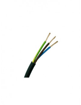 CABO FVV 3X2.5MM2 PRETO C/TERRA