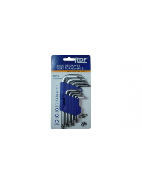 JOGOS CHAVE TORX RDF 9 PCS