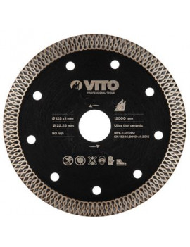 DISCO DIAMANTE 115MM EXTRA FINO VITO