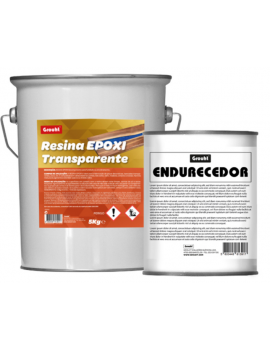 RESINAS EPOXI TRANSP. C/ENDURECEDOR  (500GR+250GR)